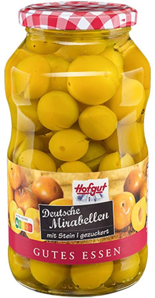 Hofgut Mirabelles allemandes avec noyau sucré fruité doux Image du produit 