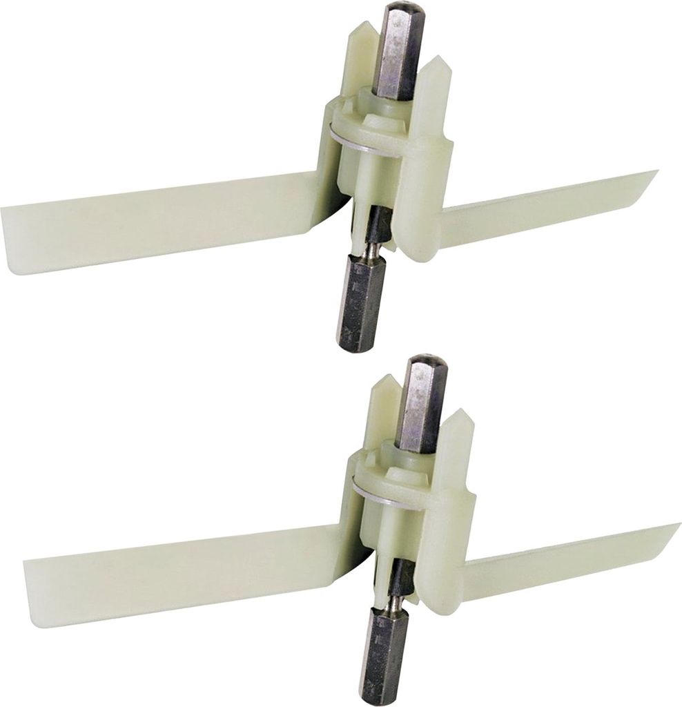 Durchlaufschnitzlerflügel Set 2x Bosch 00091027 Mitnehmer Ausräumflügel für Küchenmaschine