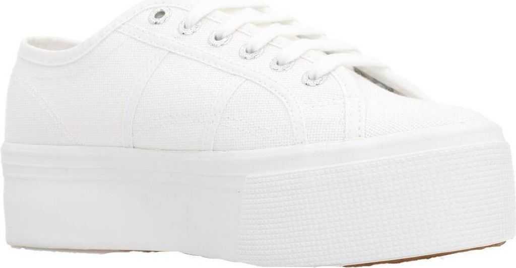 Superga 2790 Cotu Frauen Schnürung Segeltuch Plattform Produktbild 26