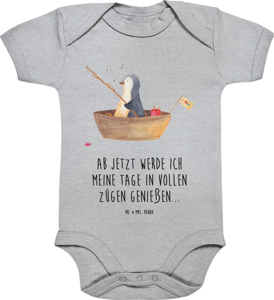 Mr. & Mrs. Panda Strampler Baby Pinguin Angelboot 1. - 3. Produktbild 