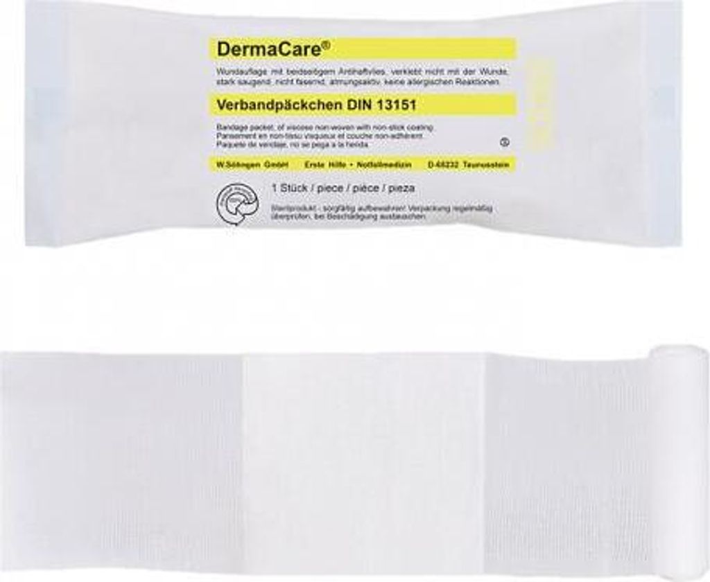 Dermacare Verbandpäckchen groß Din 1 St