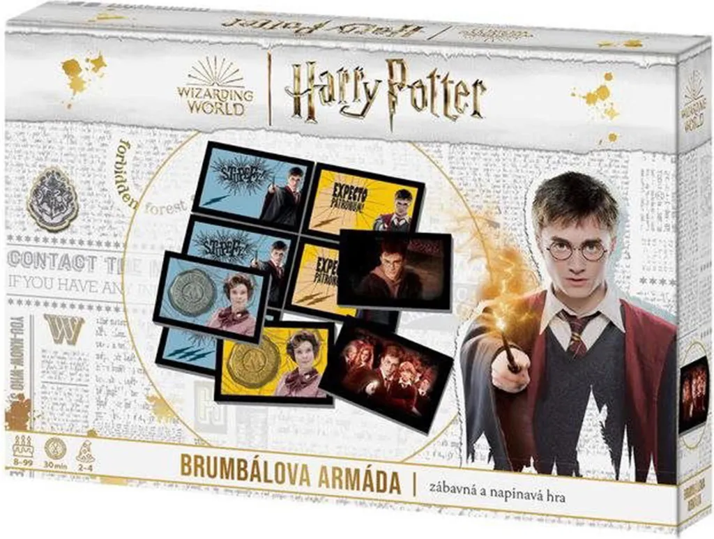 Harry Potter L'Armée de Dumbledore : Jeu Coopératif avec Cartes de Sorts
