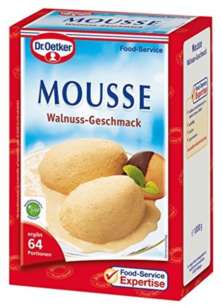 Dr. Oetker Mousse gusto noce 1 kg, 1 confezione (1 x 1 kg) Immagine del prodotto 