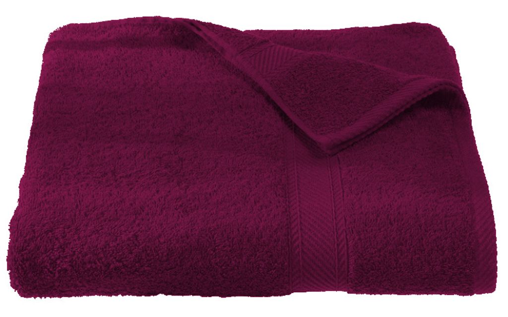 strandhandtuch Hélène200 cm Baumwolle violett Produktbild 
