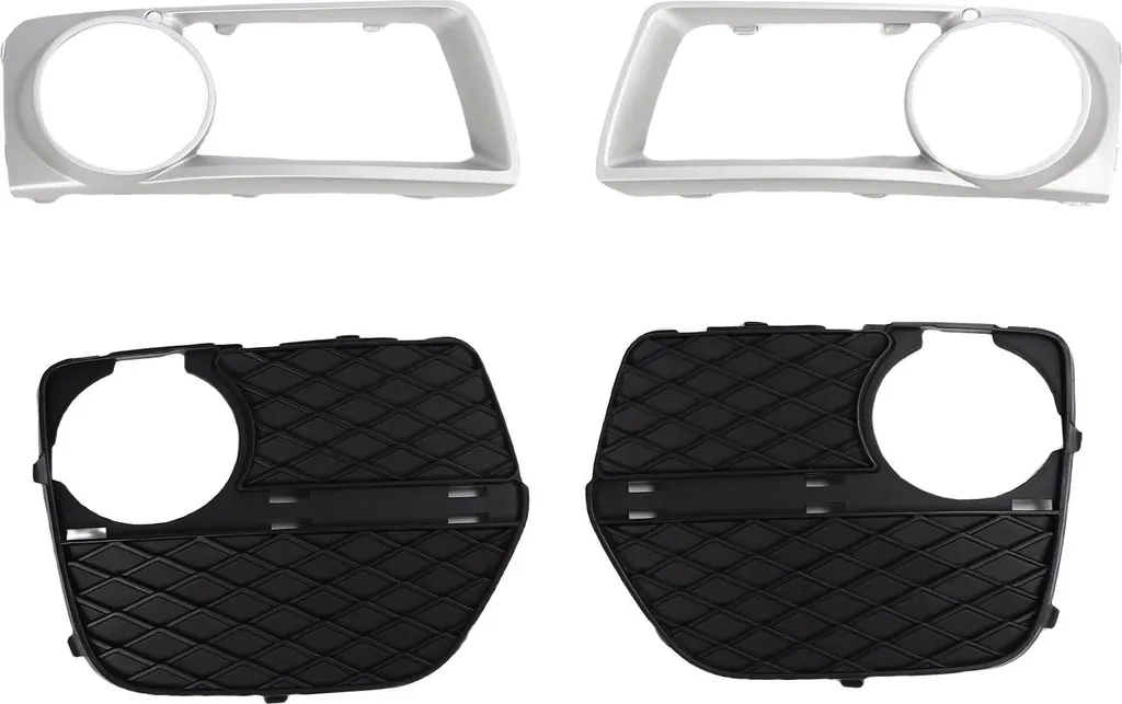 Inserts de calandre ABS étanches pour antibrouillards BMW X6 1 paire - 2