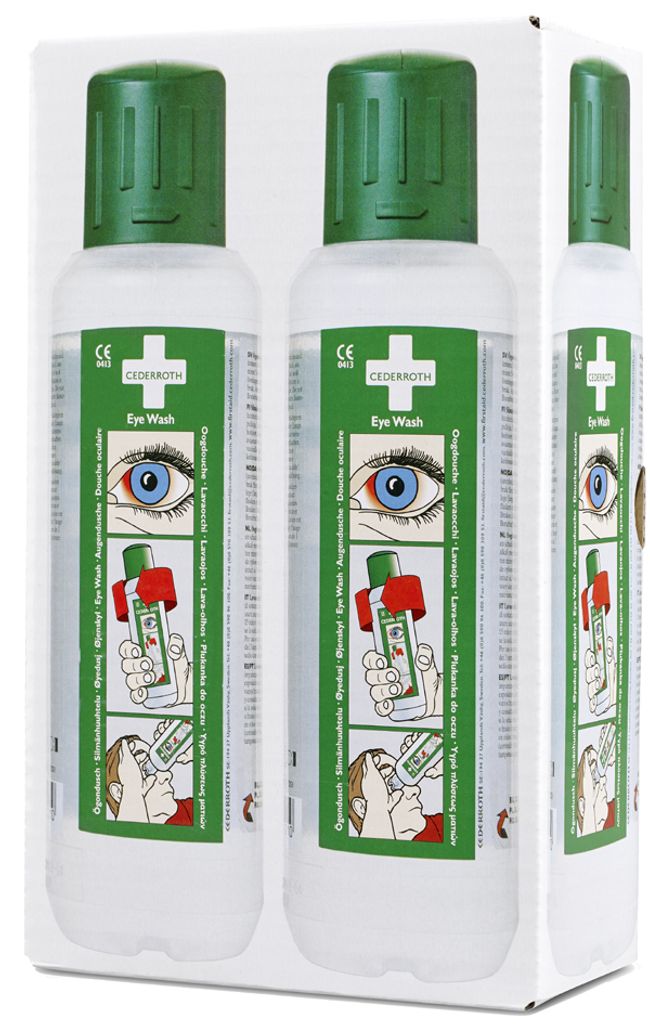 CEDERROTH Augenspülung 2er-Pack (2 x 500 ml)