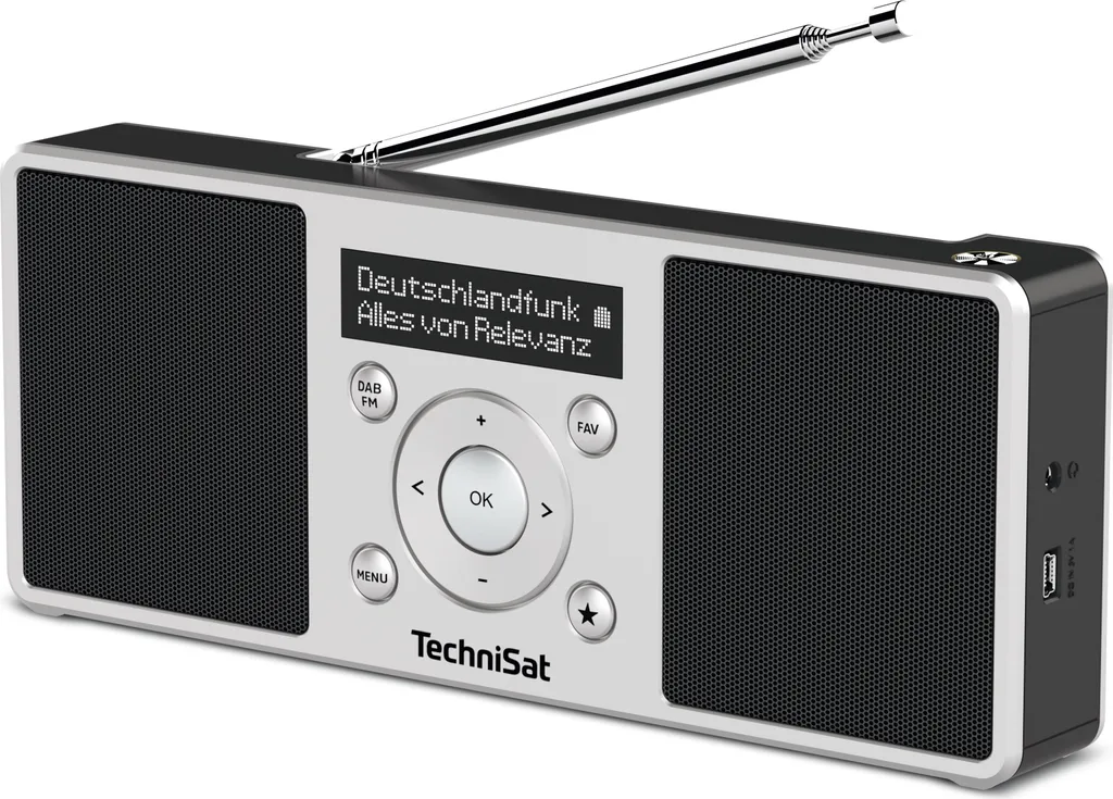 TechniSat Digitradio 1S Radio DAB+ sans Grésillement ni Interférence FM