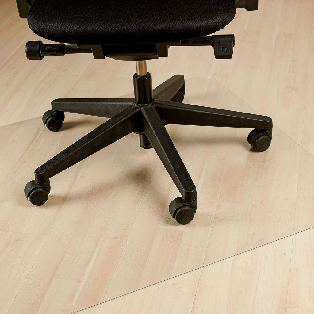 Relaxdays Bodenschutzmatte Bürostuhl, 120x150 cm, PVC Produktbild 