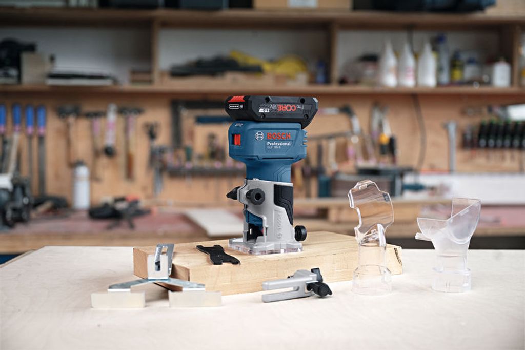 Bosch Akku-Kantenfräse/-Laminatschneider GLF 18V-8 Produktbild 4