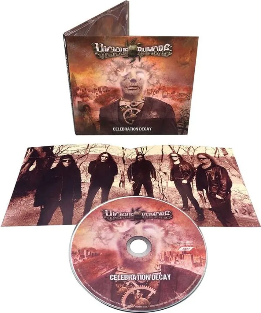 Album Celebration Decay Vicious Rumors CD Audio Power Metal de Qualité