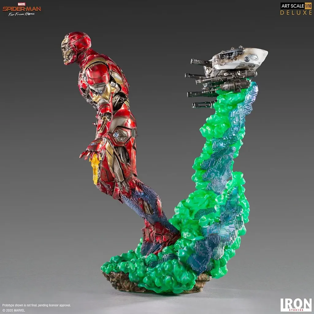 Statue Iron Man Illusion Deluxe Iron Studios : le Cadeau Marvel Idéal - 4