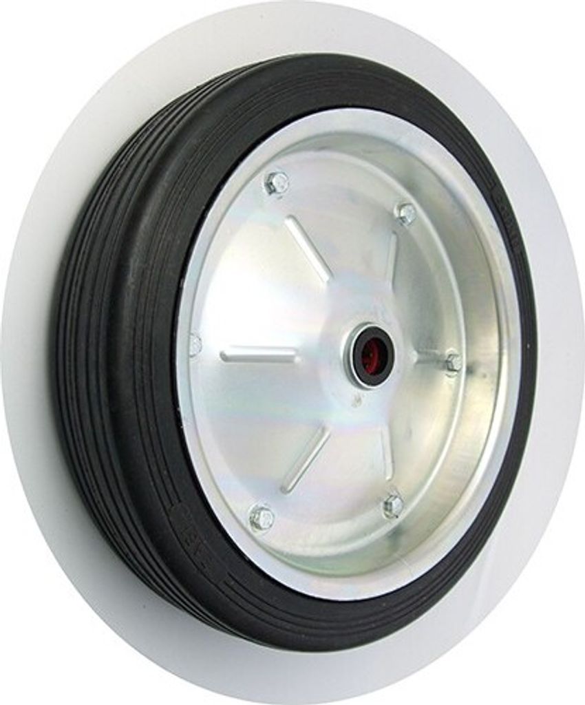 Kovovo-gumové kolesá Gumové náhradné kolesá 400 mm / 250 kg Obrázok produktu 