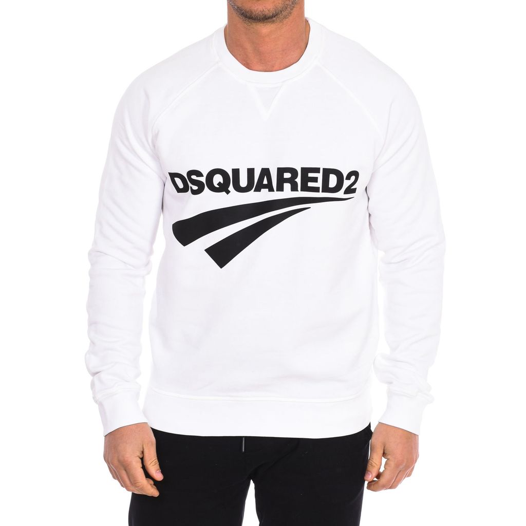 Dsquared2 Langarm-Sweatshirt mit Rundhalsausschnitt für Herren S74GU0451-S25030