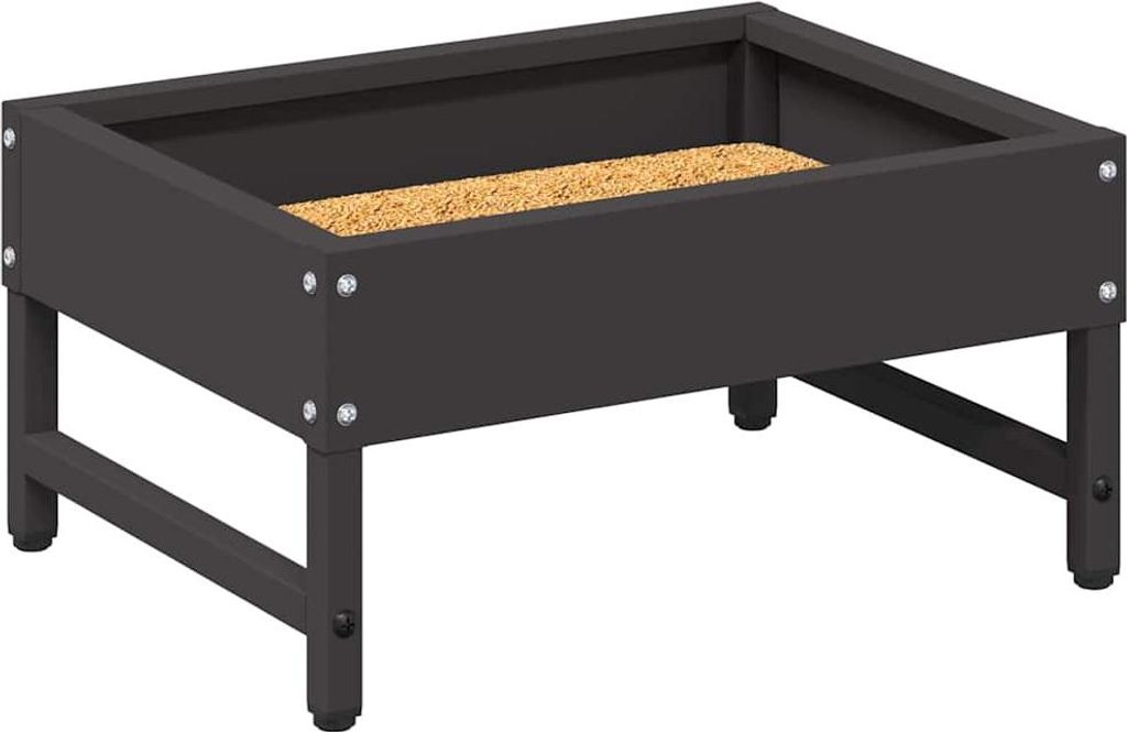 Vogel-Feeder Schwarz 34 x 26 x 16 cm Kaltgewalzter Stahl