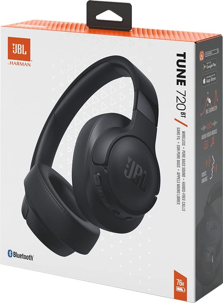Słuchawki bezprzewodowe JBL Tune 720BT z pałąkiem Bluetooth Zdjęcie produktu 17