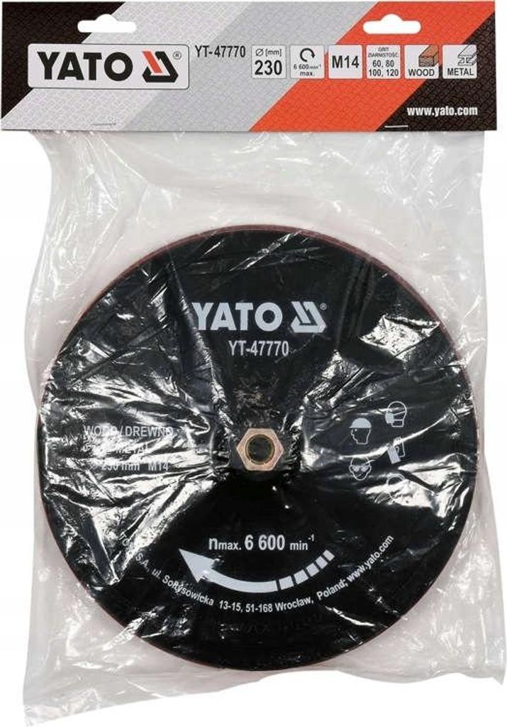Yato YT-47770, Grau, Metallbearbeitung, Holzarbeiten Produktbild 