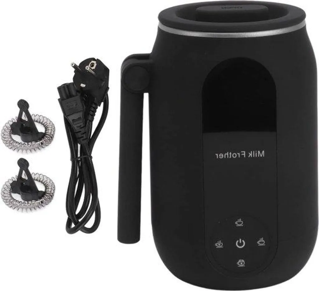 Mousseur à lait puissant 400W avec revêtement antiadhésif et socle 220V