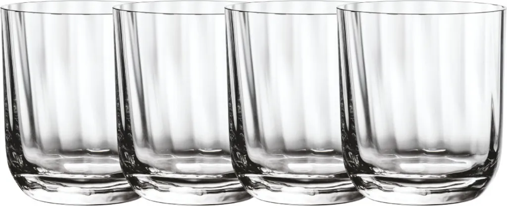 Bicchiere da acqua Rose Garden, set di 4 pezzi. - 10