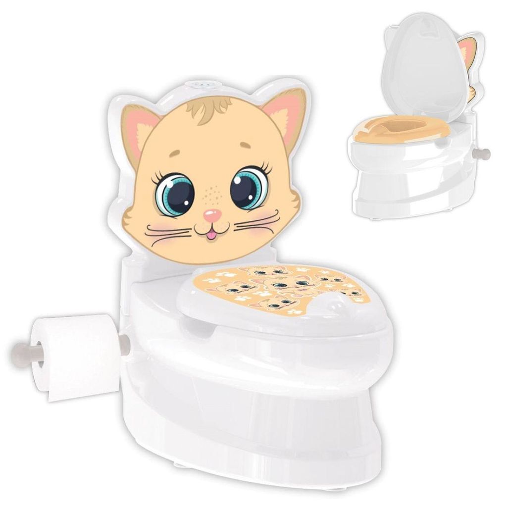 Pilsan potty Kitty 07563 portarotolo, contenitore musicale Immagine del prodotto 