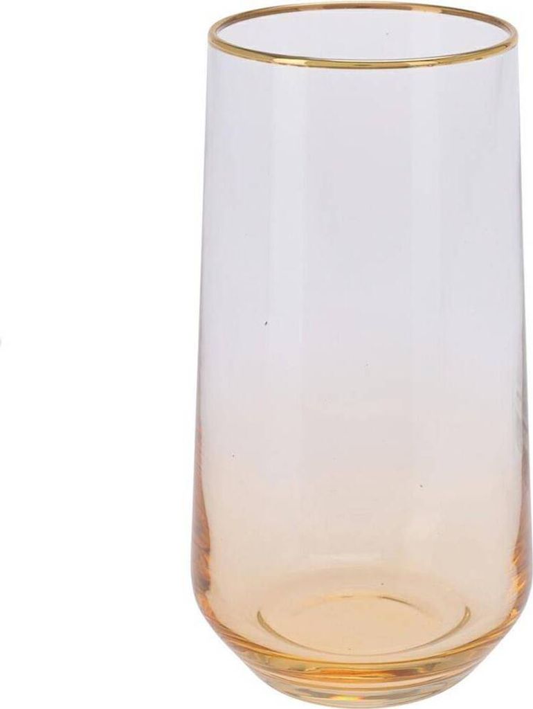 Transparentes hohes Trinkglas 470 ml