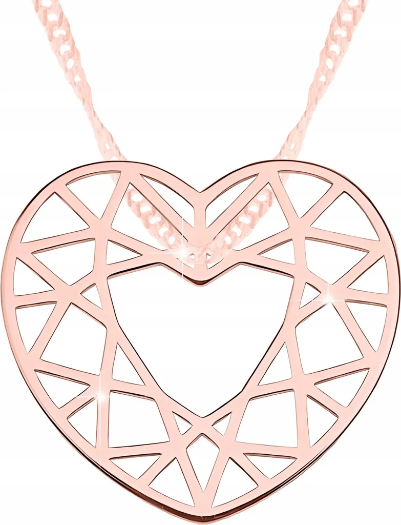 Gioiello Cuore Traforato Oro e Argento 925 - Simbolo di Legame Eterno