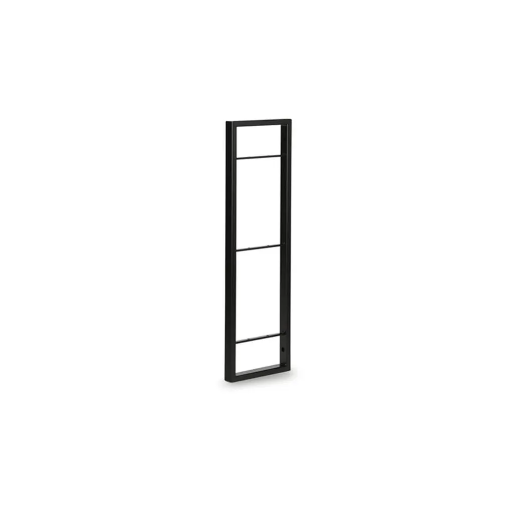 Naber YouK Sistema a Giorno 668x200mm | Arredo Modulare Nero Opaco