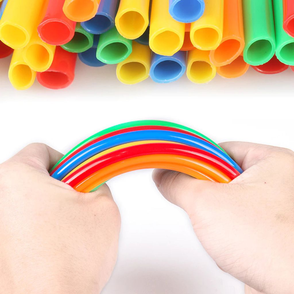 400stk Strohhalme Bausteine Set Lernspielzeug ab 3 Jahren Produktbild 14