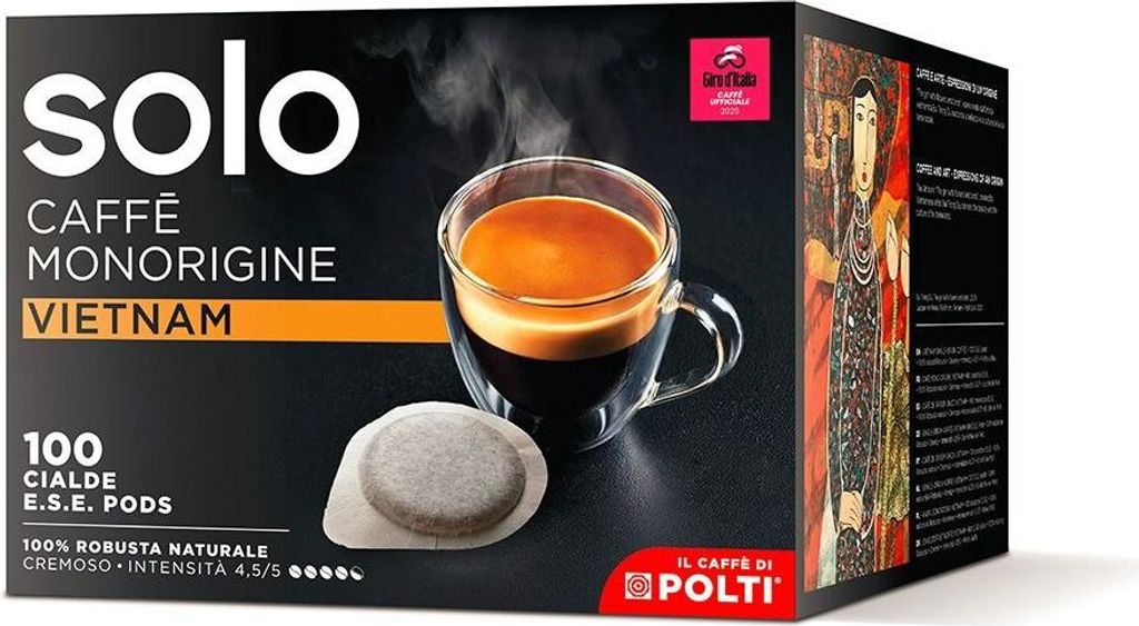Polti Solo Caffè Monorigine Vietnam 100 E.S.E.-Kapseln