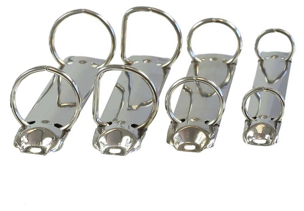 10 x Ringmechanik Ringbuchmechanik Binder 2-Ring f Ordner Hefter 123mm