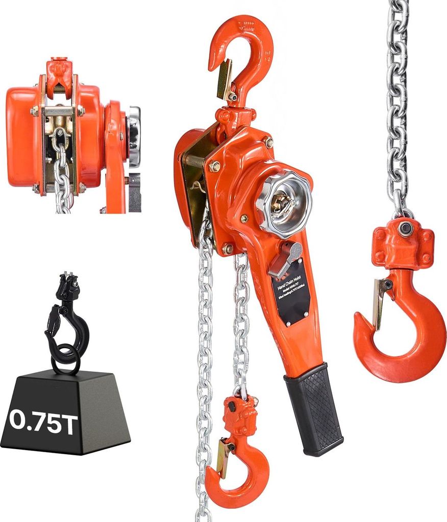 Hebelzug - Ratschenzug - Tragkraft 750 kg - Hubhöhe 6 m - Produktbild 