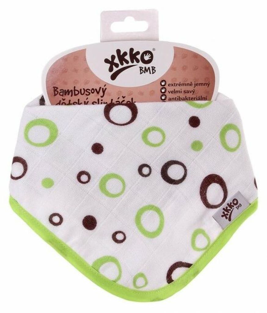 XKKO BMB Spirals&Bubbles - Slintáčik/Šatka, Lime Bubbles Obrázok produktu 