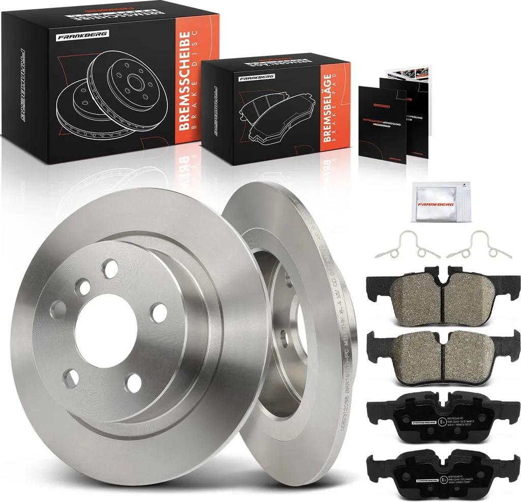 Kit Freins Arrière Disques et Plaquettes pour BMW Série 2 F45 et X1 F48