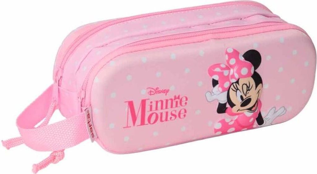 Safta Minnie Mouse 3d Mäppchen Rosa Mann Rosa One Size