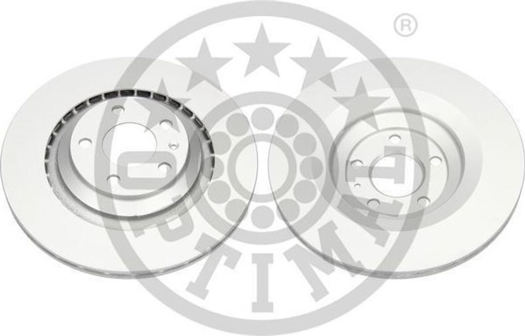 2x OPTIMAL Bremsscheibe BS-7544C hinten für AUDI A6 Avant (4F5 C6) 49 2mm 330mm