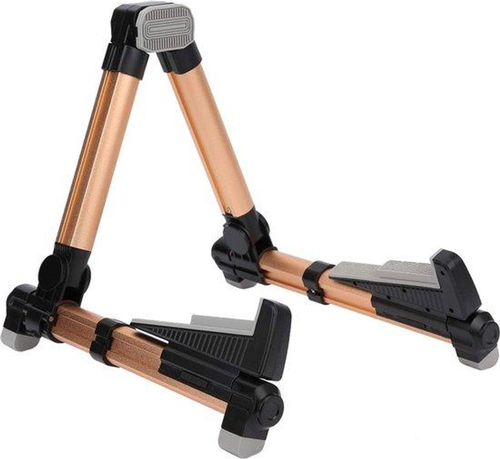 Gitarrenstütze - Aufklappbare Gitarrenstütze für Accessoires - Gitarrenstütze