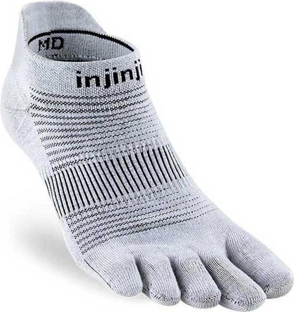Injinji Run Lightweight Unsichtbare Socken Grau EU 44 1/2-47 Grau EU 44 1/2-47