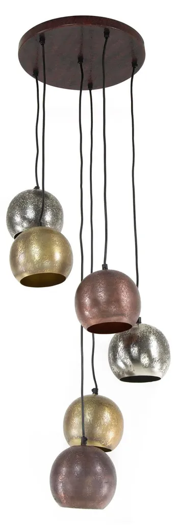 Suspension Plafonnier Moderne 40 cm Triple Finition Métal FURNLUX Bol