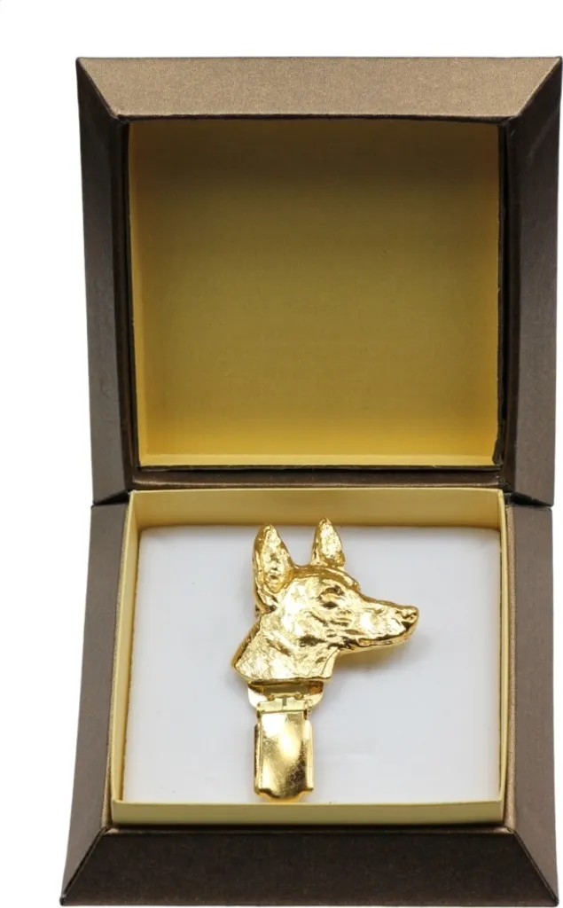 Accessorio Esposizione Canina Art-Dog | Spilla Clip Numero Gara Oro