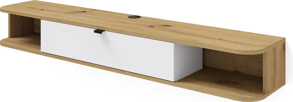 Mobile TV Sospeso Icarus 156 cm Rovere Artigianale | Setup Gamer