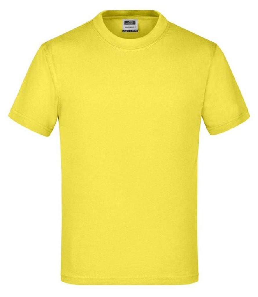 James and Nicholson - "Basic" T-Shirt für Kinder LT2895 (104) (Gelb)