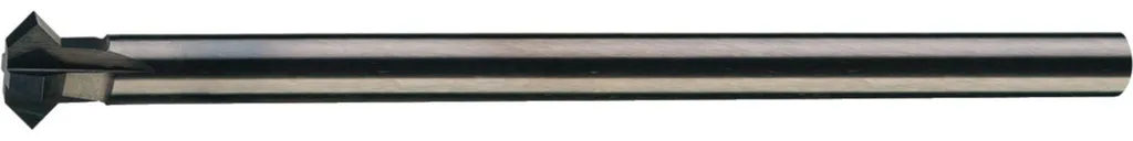 Sbavatore avanti/indietro Ø nominale 4 mm in metallo duro TiAlN 45° numero di taglienti 4 extra lunghi