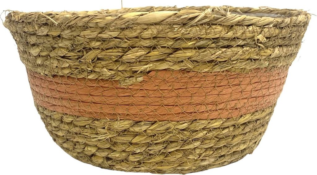 Korb geflochten Ø28 cm - Höhe 14 cm - natürlich