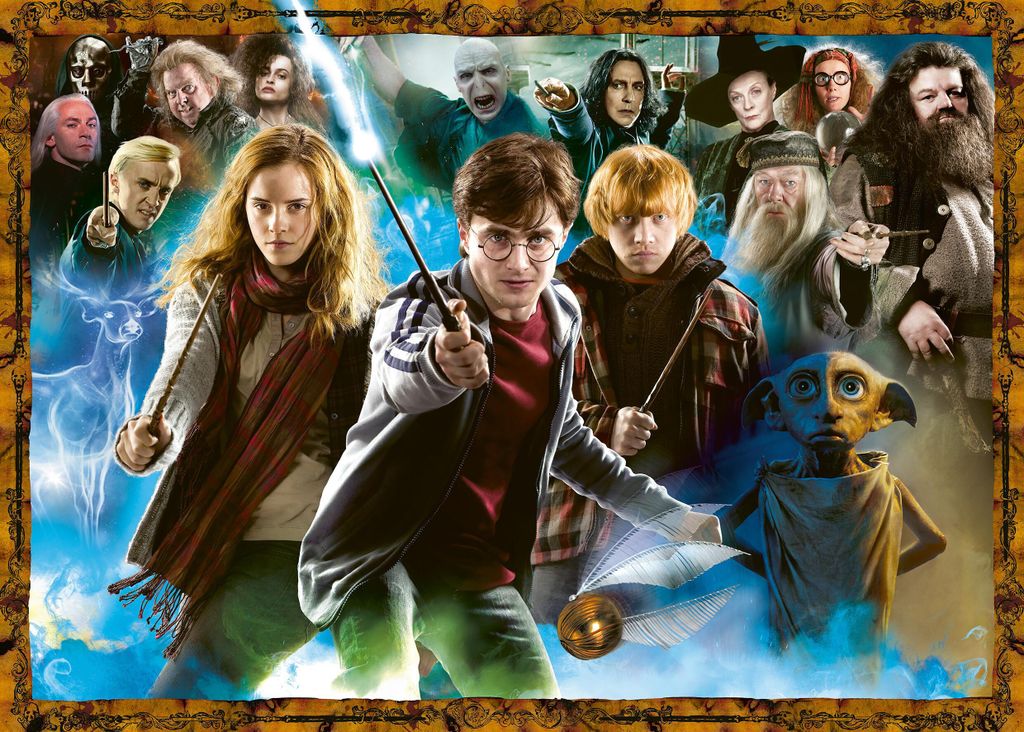 Puzzle Der Zauberschüler Harry Potter (1000 Teile)