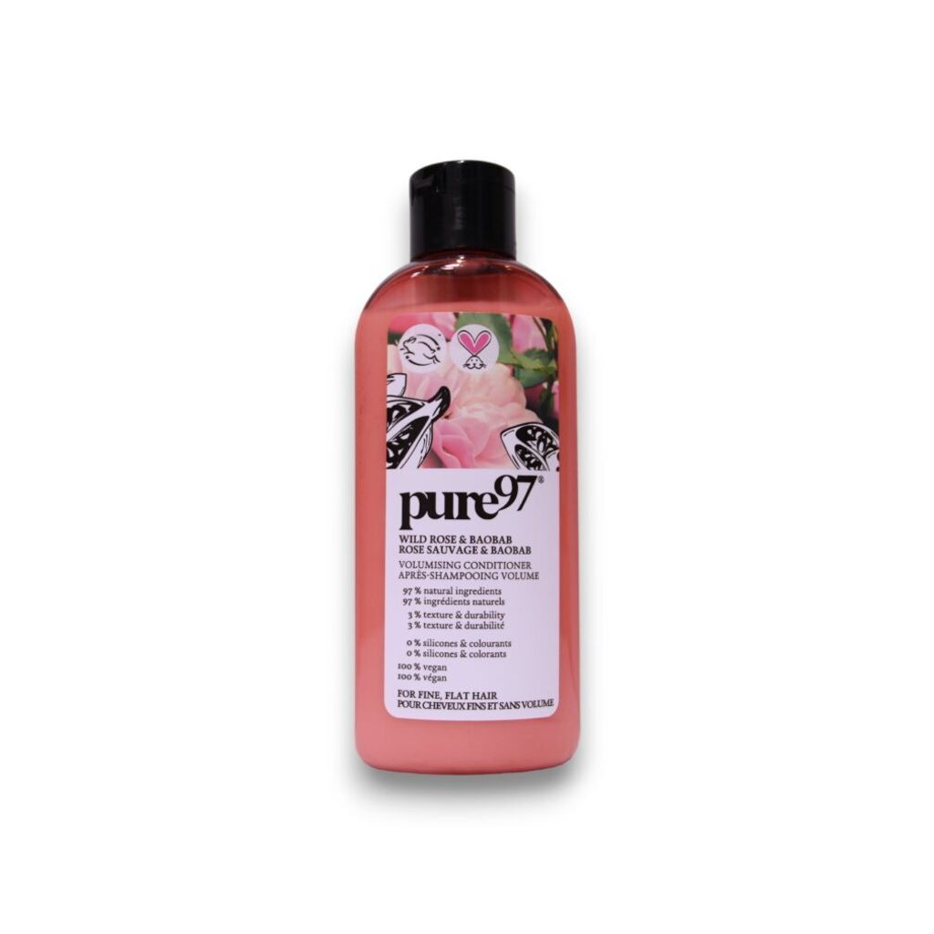 Pure97, Rose & Baobab, Hair Shampoo, For Volume, 200 ml Image du produit 