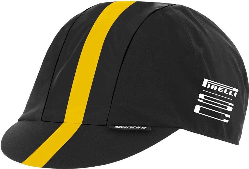 Santini Pirelli Kappe Schwarz Mann Schwarz One Size