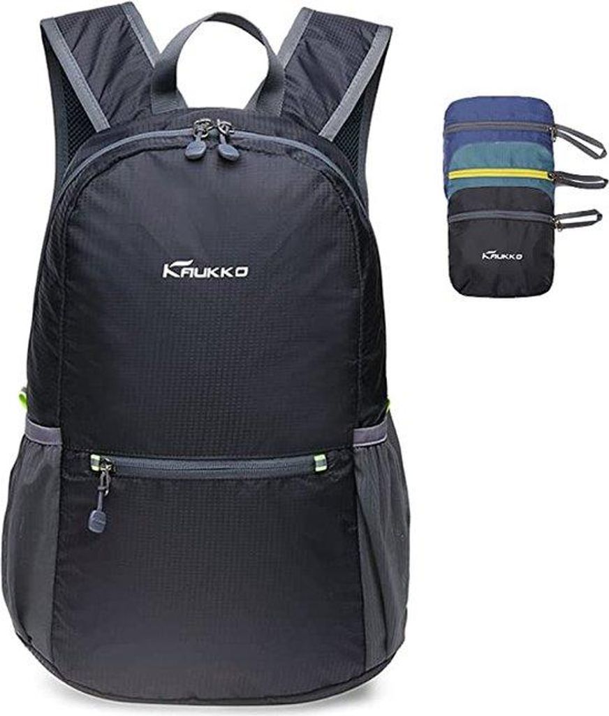 Leichtgewichts, falten Rucksack; uni; 19 Liter; für Camping und Wandern