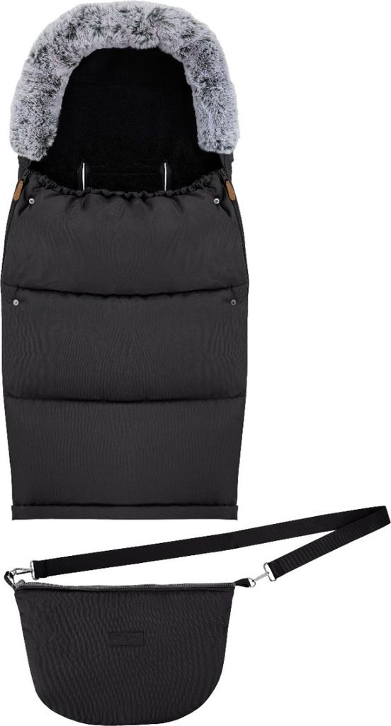 Momi footmuff 2 v 1 Universele Black AKCE00050 Obrázek produktu 12