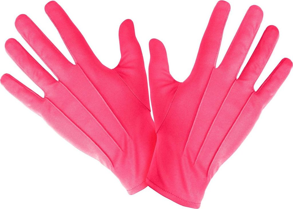 Handschuhe mit Biese rosa Produktbild 