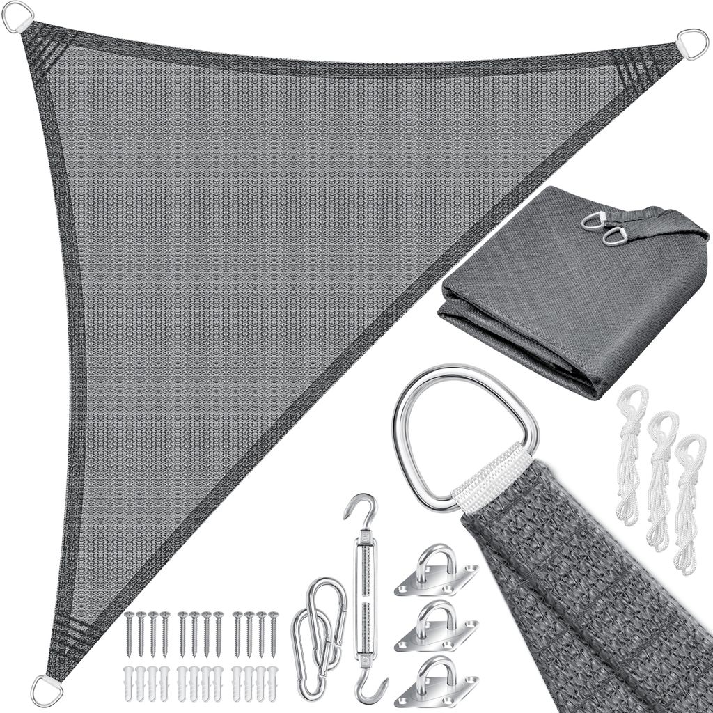 KESSER® Sonnensegel Sonnenschutz Windschutz | HDPE Gewebe | Produktbild 
