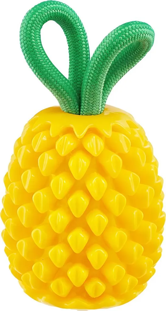 Planet Dog Orbee-Tuff Dental Pineapple Giallo - 16,5cm x 7,6cm